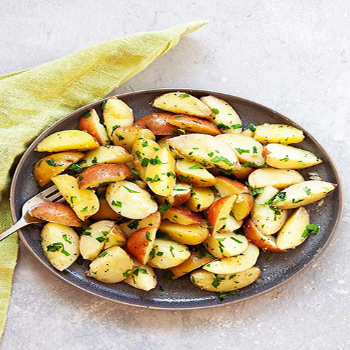 Boiled Potatoes with parsley Salad Medium