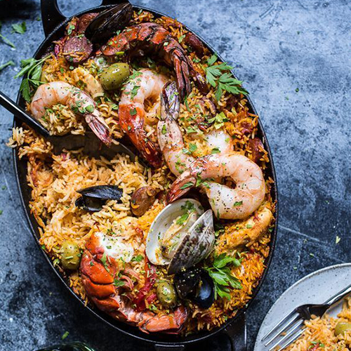 Sea Food Rice Medium